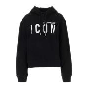 Hoodies Dsquared2 , Black , Dames