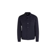 Gebreid Cardigan met knopen van Superfine lamswol en kasjmier Moorer ,...