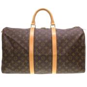 Pre-owned Canvas louis-vuitton-bags Louis Vuitton Vintage , Brown , Da...