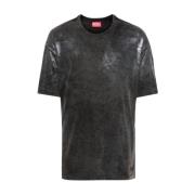 T-Shirts Diesel , Gray , Dames