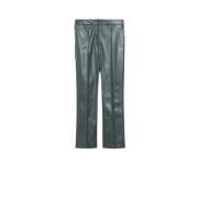 Cropped Trousers Max Mara , Green , Dames