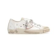 Witte Leren Sneakers Paris Model Philippe Model , Multicolor , Dames