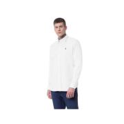 Oxford Button Down Overhemd U.s. Polo Assn. , White , Heren