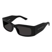 Zwarte zonnebril Bb0328S Balenciaga , Black , Unisex
