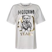 Stijlvolle T-shirts en Polos Moschino , White , Dames