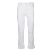 Flared Bootcut Jeans Frame , White , Dames