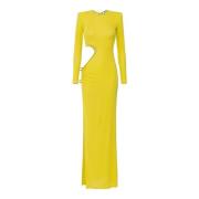 Dresses Elisabetta Franchi , Yellow , Dames