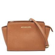 Pre-owned Leather crossbody-bags Michael Kors Pre-owned , Brown , Dame...