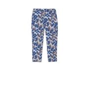 Cropped Trousers Max Mara , Blue , Dames
