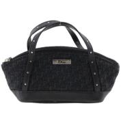 Pre-owned Canvas handbags Dior Vintage , Black , Dames