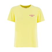 T-Shirts MC2 Saint Barth , Yellow , Dames