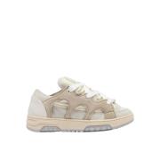 Italiaans Ontwerp Danilo Paura Sneakers Santha , Beige , Heren