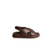 Flat Sandals Gia Borghini , Brown , Dames
