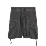 Casual Shorts A Paper Kid , Black , Dames