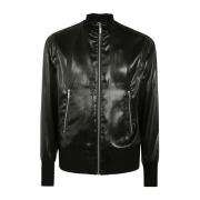 Leather Jackets Sapio , Black , Heren