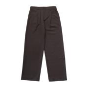 Cropped Trousers Soulland , Brown , Dames