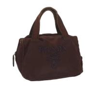 Pre-owned Fabric prada-bags Prada Vintage , Brown , Dames