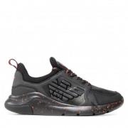 Shoes Emporio Armani EA7 , Black , Heren