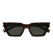Sunglasses Saint Laurent , Brown , Dames