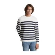Mariner Stripe Crew Neck Sweater Michael Kors , Multicolor , Heren