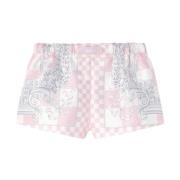Short Shorts Versace , Pink , Dames
