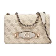 Stijlvolle Crossbody Tas Guess , Beige , Dames