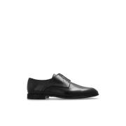 Fosco leren schoenen Salvatore Ferragamo , Black , Heren