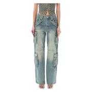 Jeans Misbhv , Blue , Dames