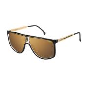 Stoere zonnebril met maxi-lenzen Carrera , Black , Unisex
