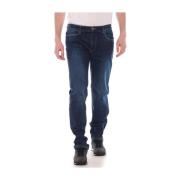 Denim Stijl Model Trussardi , Blue , Heren