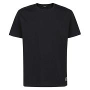 T-Shirt Balmain , Black , Heren