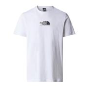 Fijne Alpine Katoenen T-shirt - Wit The North Face , White , Heren