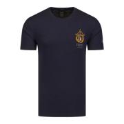 T-Shirts Aeronautica Militare , Blue , Heren