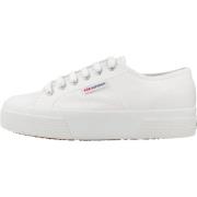 Platform Sneakers voor modebewuste vrouwen Superga , White , Dames
