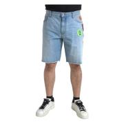 Denim Shorts Dolce & Gabbana , Blue , Heren