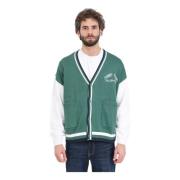 Cardigans Tommy Jeans , Green , Heren