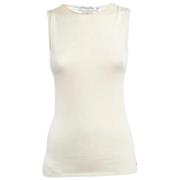 Pre-owned Fabric tops Dior Vintage , Beige , Dames