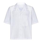 Short Sleeve Shirts ROA , White , Heren