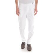 Witte Geplooide Broek Pozzetto Pences Daniele Alessandrini , White , H...