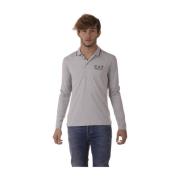 Polo Shirts Emporio Armani EA7 , Gray , Heren