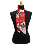 Pre-owned Silk scarves Bvlgari Vintage , Multicolor , Dames
