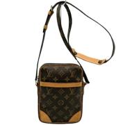 Pre-owned Canvas louis-vuitton-bags Louis Vuitton Vintage , Brown , Da...