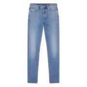 Moderne Tapered Jeans Diesel , Blue , Heren