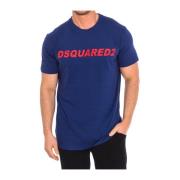 T-Shirts Dsquared2 , Blue , Heren