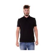 Polo Shirts Versace , Black , Heren