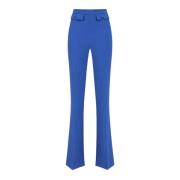 Straight Trousers Elisabetta Franchi , Blue , Dames