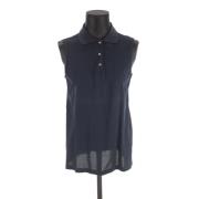 Pre-owned Cotton tops Dior Vintage , Blue , Dames