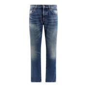Slim-fit Jeans Saint Laurent , Blue , Heren