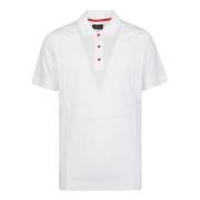 Polo Shirts Kiton , White , Heren
