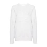 Round-neck Knitwear Givenchy , White , Dames
